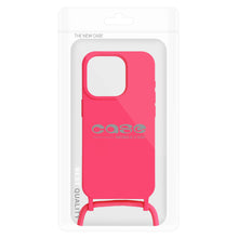 Заредете изображение във визуализатора на галерията – Strap Silicone Case for Iphone 13 Pro Max design 1 pink
