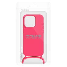 Заредете изображение във визуализатора на галерията – Strap Silicone Case for Iphone 12/12 Pro design 1 pink
