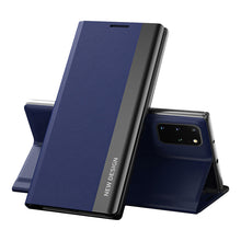 Заредете изображение във визуализатора на галерията – Sleep Case Pro case for Samsung Galaxy A53 5G with flip stand blue
