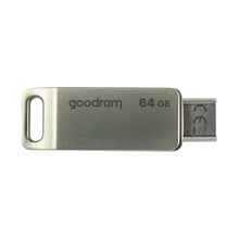 Заредете изображение във визуализатора на галерията – Flash Drive 64GB USB 3.2 Gen 1 USB / USB C OTG ODA3 Goodram - Silver
