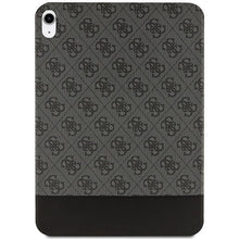 Заредете изображение във визуализатора на галерията – Guess GUFC11PS4SGK iPad 10.9" black 4G Stripe Allover

