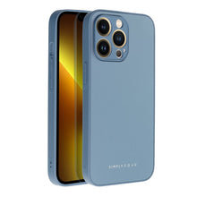 Заредете изображение във визуализатора на галерията – Roar matte glass гръб за iphone 13 pro max blue
