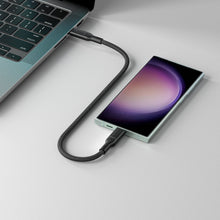 Заредете изображение във визуализатора на галерията – Amazing Thing Cable Thunder Pro THC0.2MBK - Type C to Type C - PD 240W 5A 0,2 metres black
