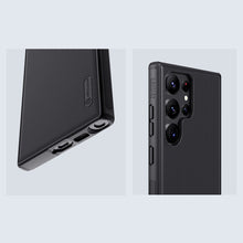 Заредете изображение във визуализатора на галерията – Nillkin Super Frosted Shield Pro Magnetic Case for Samsung Galaxy S23 Ultra with MagSafe armored cover black
