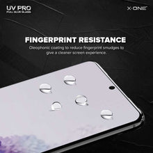 Заредете изображение във визуализатора на галерията – UV PRO Tempered Glass X-ONE - for Samsung Galaxy S24 Ultra (case friendly) - working fingerprint sensor
