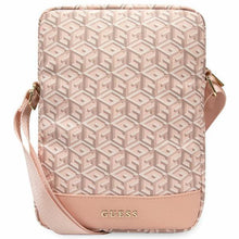 Заредете изображение във визуализатора на галерията – Guess Bag GUTB10HGCFSEP 10" pink/pink GCube Stripe Tablet Bag
