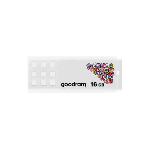 GOODRAM UME2 Pendrive - 16GB USB 2.0 Spring WHITE