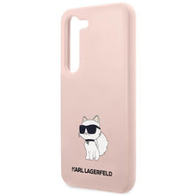 Заредете изображение във визуализатора на галерията – Karl Lagerfeld KLHCS23MSNCHBCP S23+ S916 hardcase pink/pink Silicone Choupette
