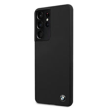 Заредете изображение във визуализатора на галерията – Original faceplate case BMW BMHCS21LSILBK for SAMSUNG S21 Ultra (Signature / black)
