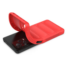 Заредете изображение във визуализатора на галерията – Magic Shield Case for Xiaomi Redmi Note 12 Pro+ flexible armored cover red
