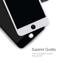 Заредете изображение във визуализатора на галерията – LCD Display NCC for Iphone 7 Black Metal Plate Select
