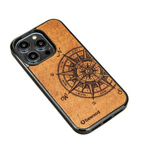 Заредете изображение във визуализатора на галерията – Bewood Traveler Merbau wooden case for iPhone 15 Pro
