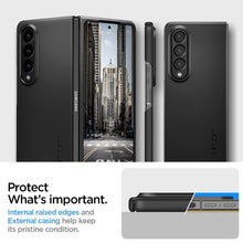 Заредете изображение във визуализатора на галерията – SPIGEN Airskin case for SAMSUNG Z FOLD 4 black
