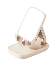 Заредете изображение във визуализатора на галерията – Baseus Seashell Series adjustable phone stand with mirror - purple
