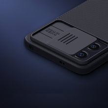 Заредете изображение във визуализатора на галерията – Xiaomi Redmi Note 12 armored case with camera cover Nillkin CamShield Case - black
