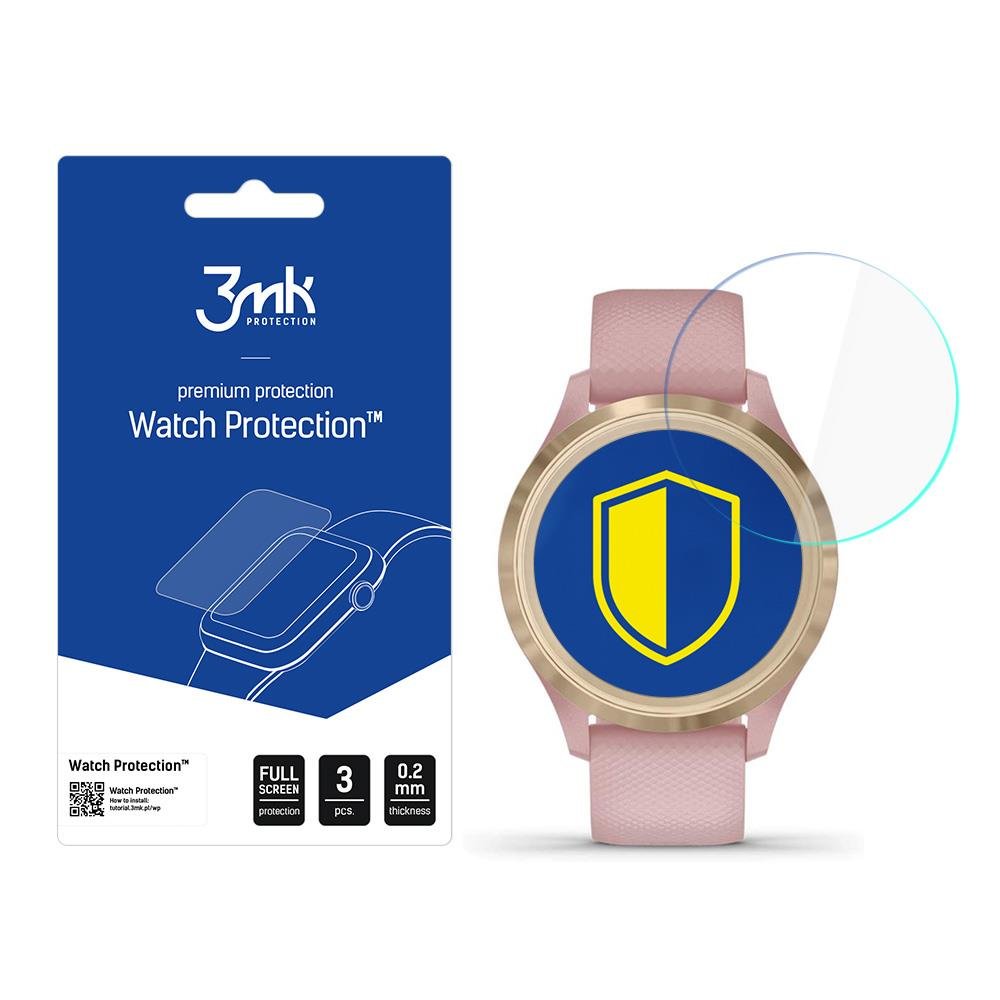 Garmin Vivomove 3s - 3mk Watch Protection™ v. FlexibleGlass Lite - TopMag