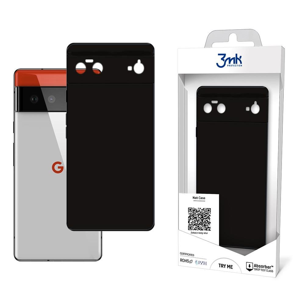 Google Pixel 6 Pro 5G - 3mk Matt Case black - TopMag