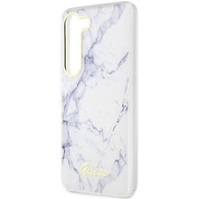 Заредете изображение във визуализатора на галерията – Guess GUHCS23SPCUMAH S23 S911 white/white hardcase Marble
