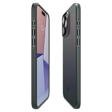 Заредете изображение във визуализатора на галерията – Spigen Thin Fit case for iPhone 15 Pro Max - green
