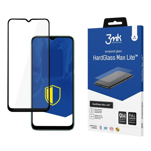 Realme C11 Black - 3mk HardGlass Max Lite™ - TopMag