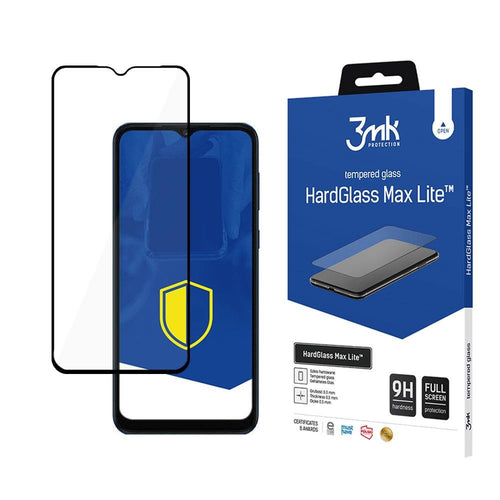 Samsung Galaxy A03 Core Black - 3mk HardGlass Max Lite™ - TopMag