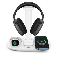 Заредете изображение във визуализатора на галерията – Wireless charger qi 4in1 15w b15a white
