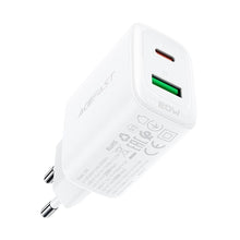 Заредете изображение във визуализатора на галерията – Acefast charger usb a + typ c qc3.0 pd20w a25 white - TopMag
