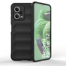 Заредете изображение във визуализатора на галерията – Magic Shield Case for Xiaomi Redmi Note 12 5G / Poco X5 5G Flexible Armor Cover Black

