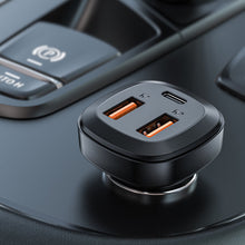 Заредете изображение във визуализатора на галерията – Acefast car charger 66W 2x USB / USB Type C, PPS, Power Delivery, Quick Charge 4.0, AFC, FCP, SCP black (B9) - TopMag
