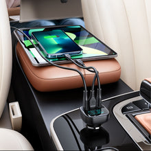 Заредете изображение във визуализатора на галерията – Acefast car charger 101W 2x USB Type C / USB, PPS, Power Delivery, Quick Charge 4.0, AFC, FCP black (B5) - TopMag
