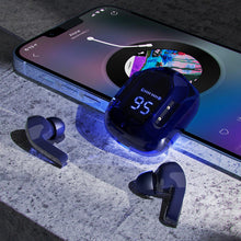 Заредете изображение във визуализатора на галерията – Acefast in -ear wireless headphones TWS Bluetooth blue (T6 sapphire blue) - TopMag
