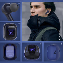 Заредете изображение във визуализатора на галерията – Acefast in -ear wireless headphones TWS Bluetooth blue (T6 sapphire blue) - TopMag
