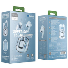 Заредете изображение във визуализатора на галерията – Acefast in -ear wireless headphones TWS Bluetooth light blue (T6 ice blue) - TopMag
