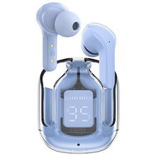 Заредете изображение във визуализатора на галерията – Acefast in -ear wireless headphones TWS Bluetooth light blue (T6 ice blue) - TopMag
