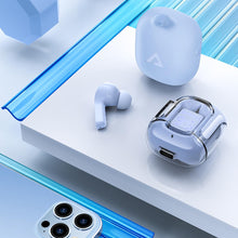 Заредете изображение във визуализатора на галерията – Acefast in -ear wireless headphones TWS Bluetooth light blue (T6 ice blue) - TopMag

