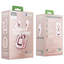 Заредете изображение във визуализатора на галерията – Acefast in -ear wireless headphones TWS Bluetooth pink (T6 pink lotus) - TopMag
