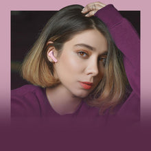 Заредете изображение във визуализатора на галерията – Acefast in -ear wireless headphones TWS Bluetooth pink (T6 pink lotus) - TopMag
