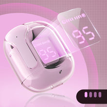 Заредете изображение във визуализатора на галерията – Acefast in -ear wireless headphones TWS Bluetooth pink (T6 pink lotus) - TopMag
