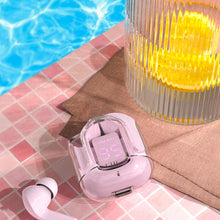 Заредете изображение във визуализатора на галерията – Acefast in -ear wireless headphones TWS Bluetooth pink (T6 pink lotus) - TopMag

