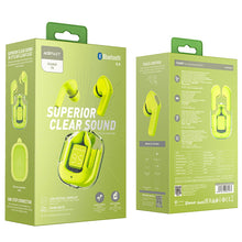 Заредете изображение във визуализатора на галерията – Acefast in -ear wireless headphones TWS Bluetooth green (T6 youth green) - TopMag
