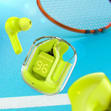 Заредете изображение във визуализатора на галерията – Acefast in -ear wireless headphones TWS Bluetooth green (T6 youth green) - TopMag
