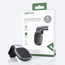 Заредете изображение във визуализатора на галерията – Acefast Magnetic Car Phone Holder for Ventilation Grille Gray (D16 gray) - TopMag
