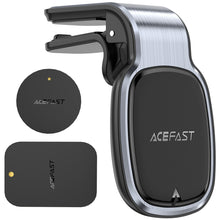 Заредете изображение във визуализатора на галерията – Acefast Magnetic Car Phone Holder for Ventilation Grille Gray (D16 gray) - TopMag
