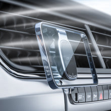 Заредете изображение във визуализатора на галерията – Acefast Magnetic Car Phone Holder for Ventilation Grille Gray (D16 gray) - TopMag
