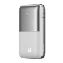 Заредете изображение във визуализатора на галерията – Baseus Baseus Pro 20000mAh 22.5W white power bank with USB Type A - USB Type C 3A 0.3m cable (PPBD030002) - TopMag
