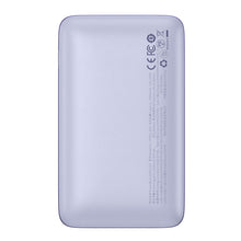 Заредете изображение във визуализатора на галерията – Baseus Baseus Pro 20000mAh 22.5W Powerbank Violet with USB Type A - USB Type C 3A 0.3m cable (PPBD030005) - TopMag
