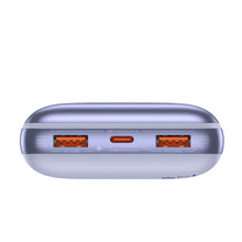 Заредете изображение във визуализатора на галерията – Baseus Baseus Pro 20000mAh 22.5W Powerbank Violet with USB Type A - USB Type C 3A 0.3m cable (PPBD030005) - TopMag
