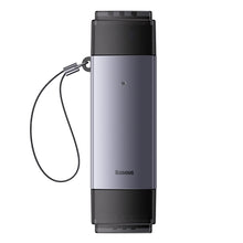 Заредете изображение във визуализатора на галерията – Baseus Lite Series USB-A &amp; Type-C to SD/TF Card Reader Grey - TopMag
