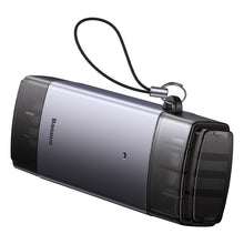 Заредете изображение във визуализатора на галерията – Baseus Lite Series USB-A &amp; Type-C to SD/TF Card Reader Grey - TopMag

