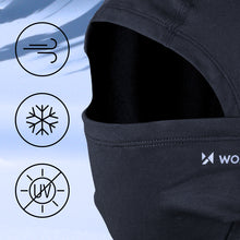 Заредете изображение във визуализатора на галерията – Wozinsky thermoactive Balaclava under helmet black (WTBBK1) - TopMag
